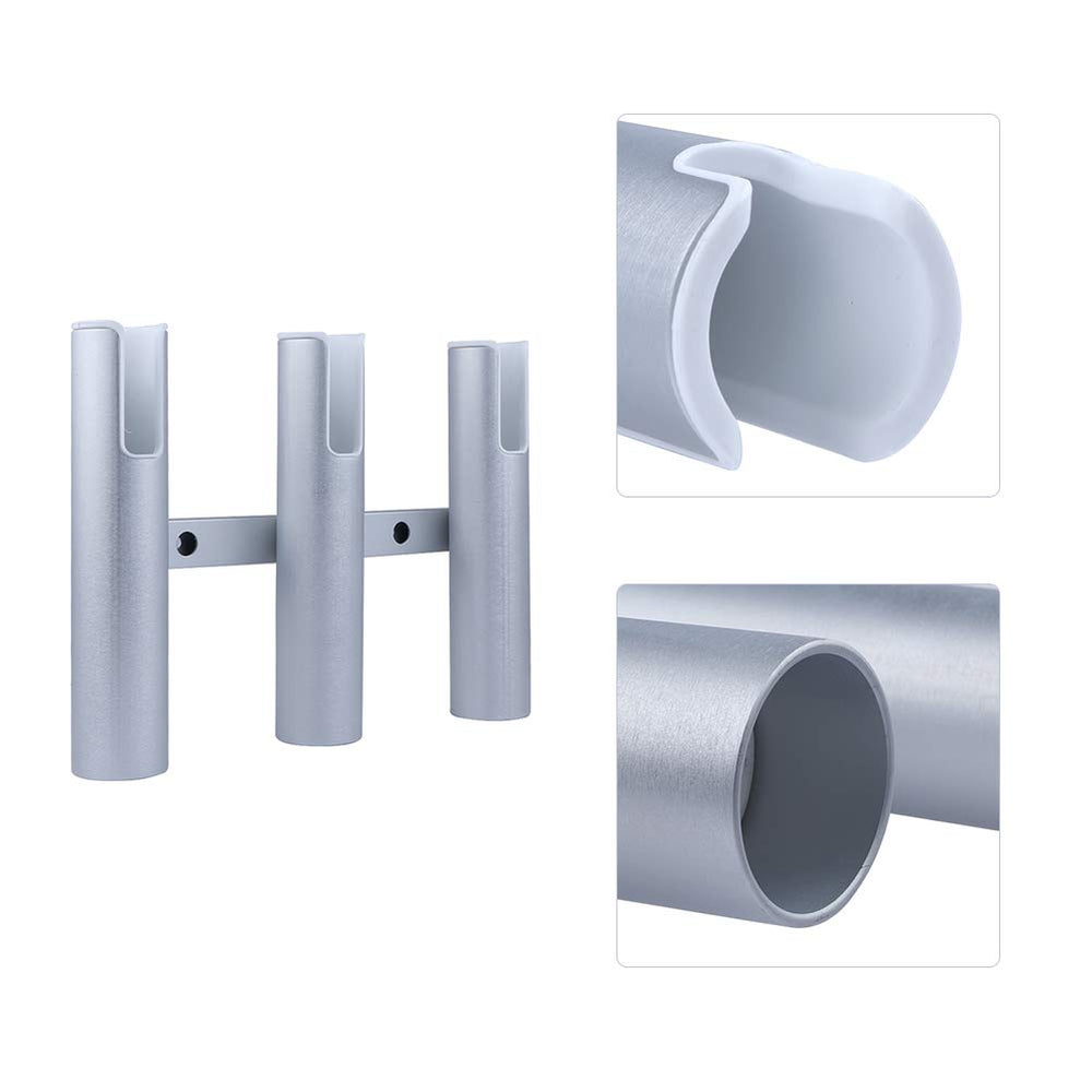 Inside 42 mm tube diameter of Hoffen aluminium rod holder for standard rods.
