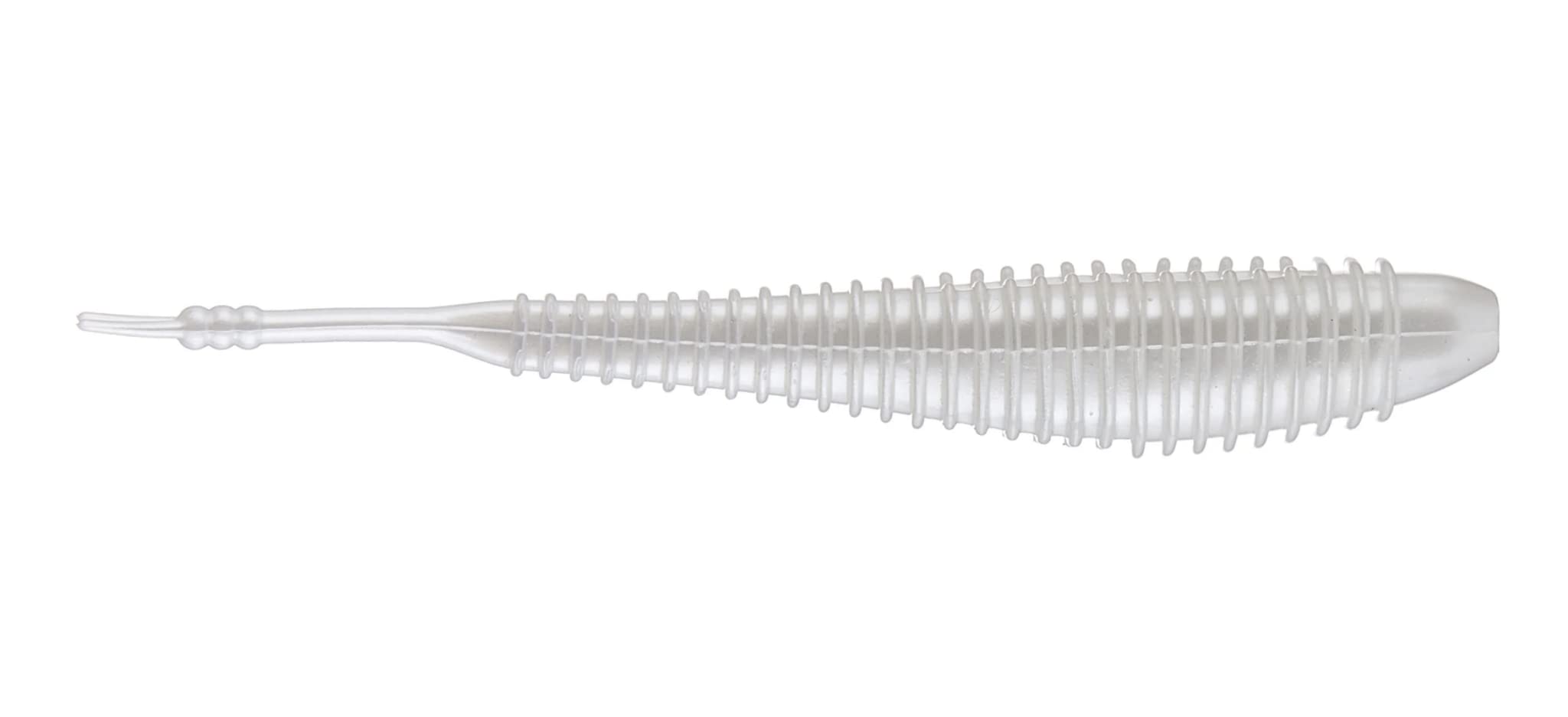 Hog Farmer Spunk Shad Green Pumpkin Magic 4.5 inch pack close-up showcases color options.