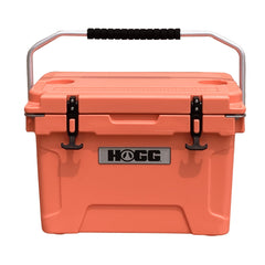 Hogg Desert Flower 20qt cooler with handle for easy transport and cooling.