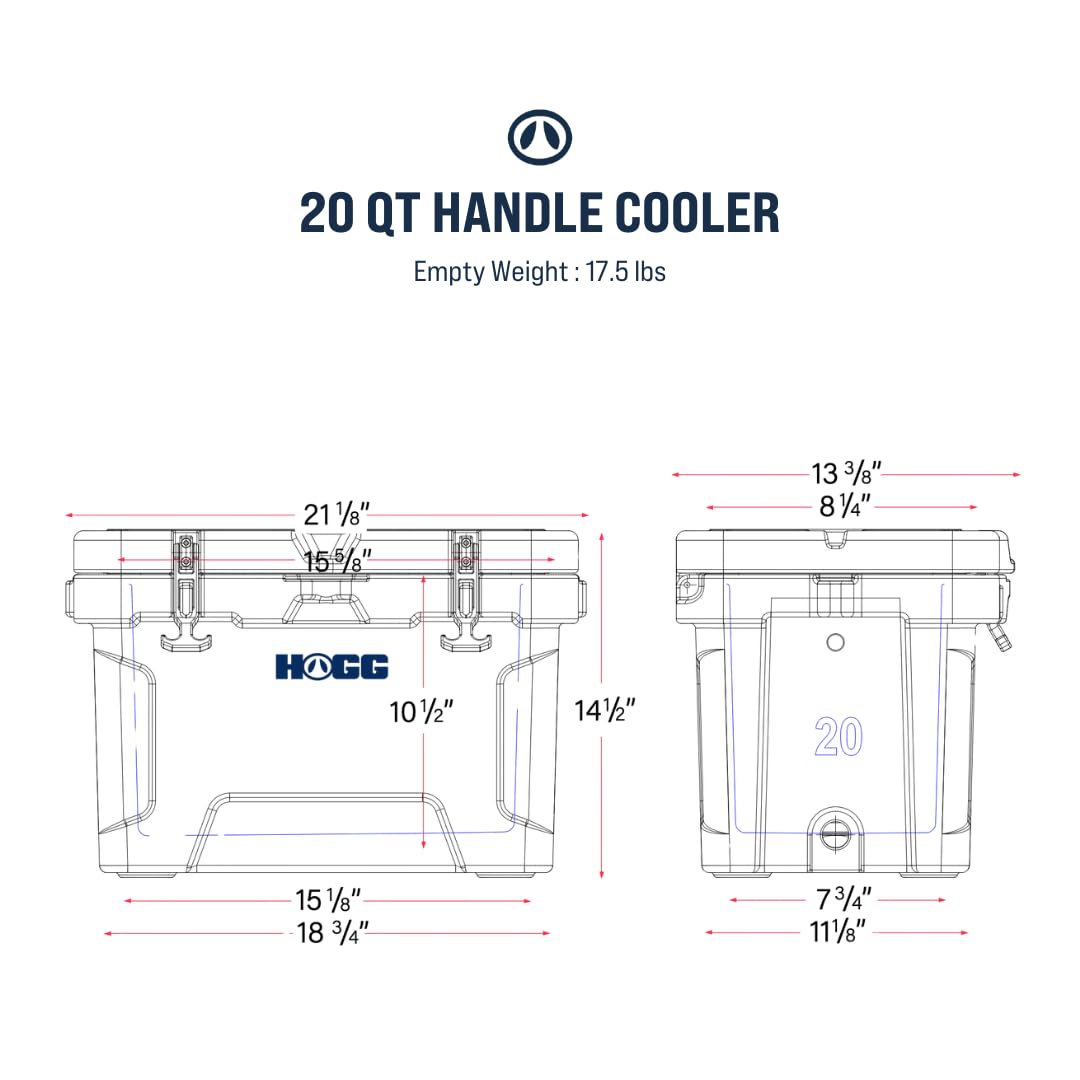 Hogg Desert Flower heavy-duty cooler for outdoor adventures.