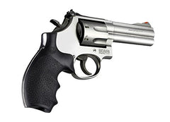 Product installed on S&W K/L round butt revolver for reference