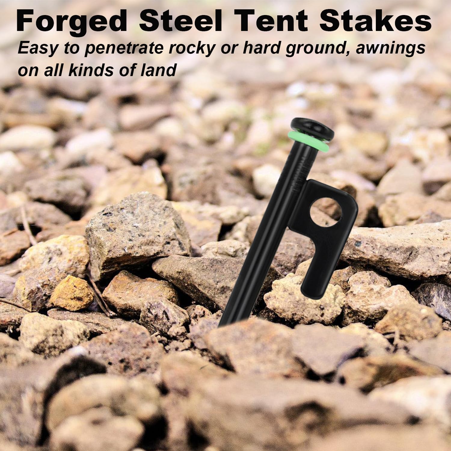 HOLANHING fluorescent rings boost night visibility for safer staking.