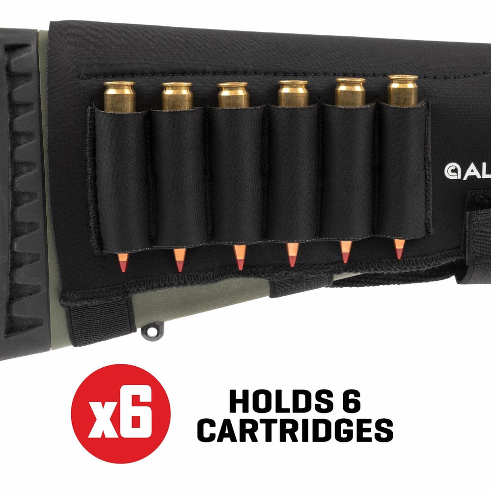 Holds up to 6 cartridges for quick access