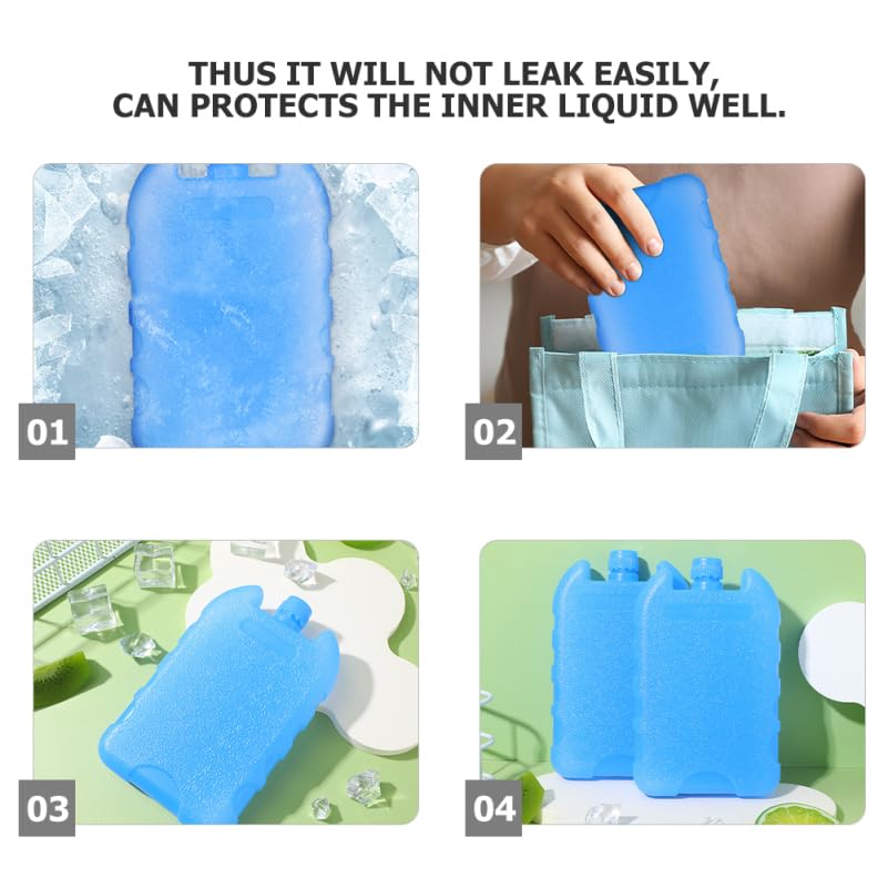 Holibanna Cooler Ice Packs shown with easy-clean design for simple maintenance.