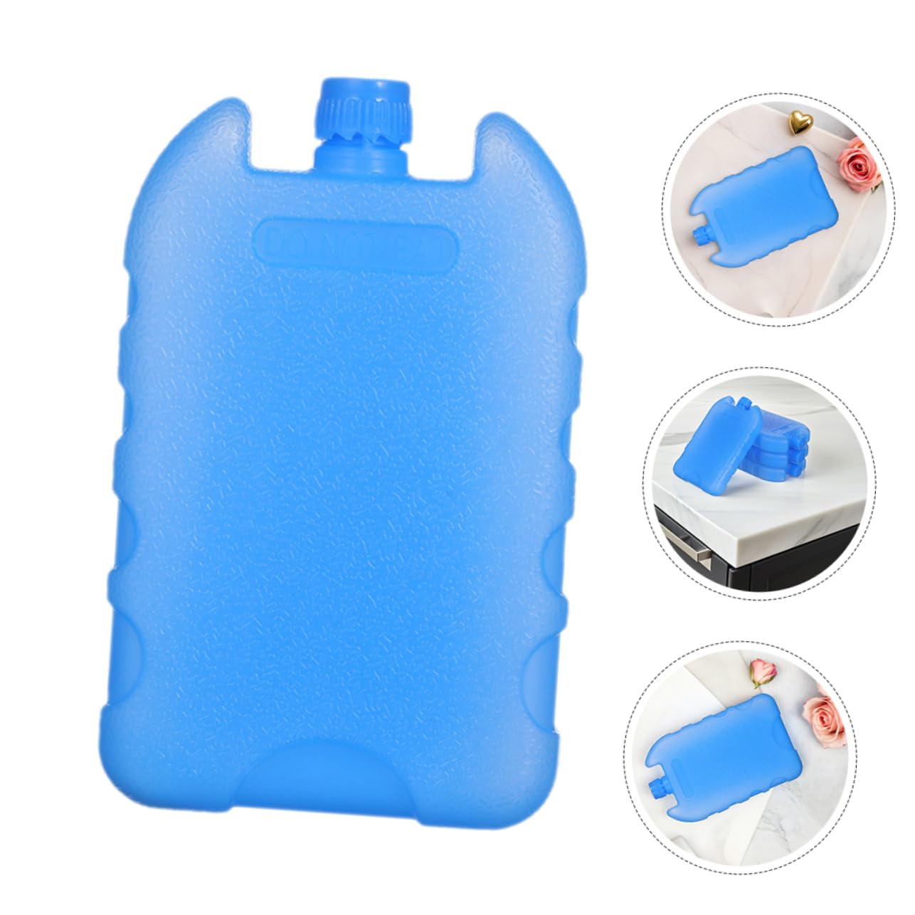 Holibanna Reusable Ice Packs emphasizing long-lasting reusability.