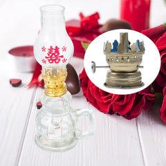 HOLIDYOYO glass kerosene lamp burner; durable replacement part for lamps.