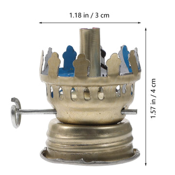 HOLIDYOYO golden temple burner; adds stability to lamp shade.