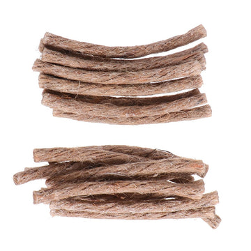HOLIDYOYO fire starter rope wick with beeswax for reliable ignition during camping