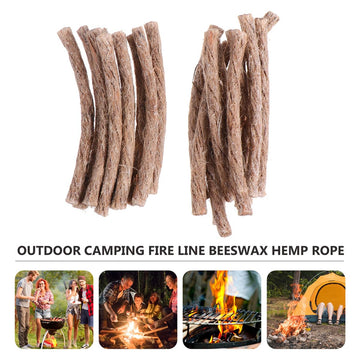 HOLIDYOYO compact 30-piece kit designed for easy outdoor fire starting
