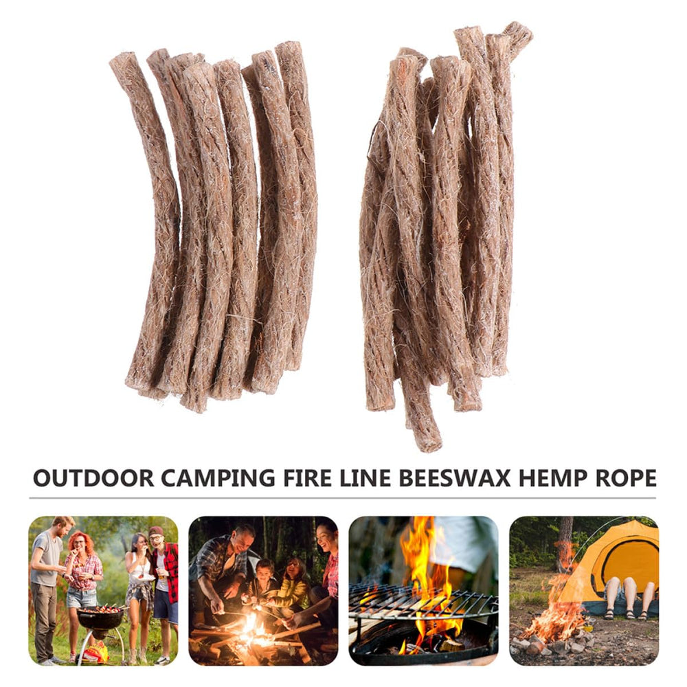 HOLIDYOYO compact 30-piece kit designed for easy outdoor fire starting