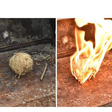 HOLIDYOYO weather-stable fire starter rope for any season