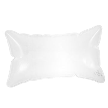 HOLIDYOYO clear inflatable pillow insert for car travel and outdoor comfort