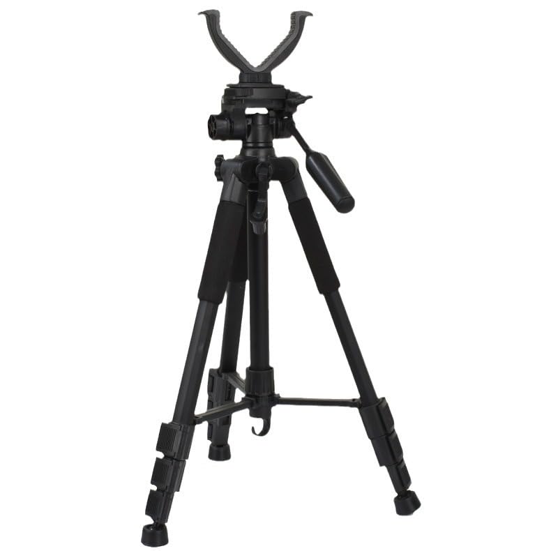 Holiket shooting sticks ergonomic grip for one-handed operation and control