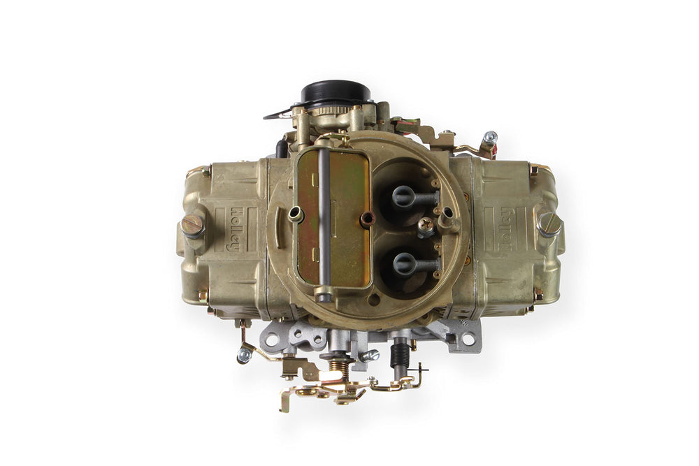 Holley Mdl 4150 side view highlights compact performance profile.