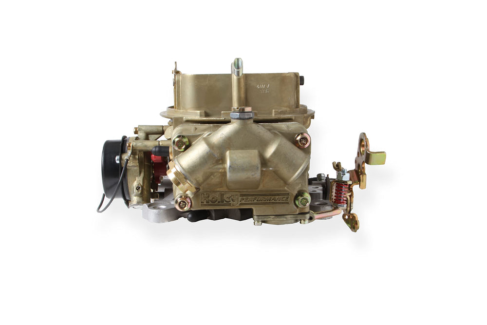 Holley Mdl 4150 chromate-choke provides easy cold starts.