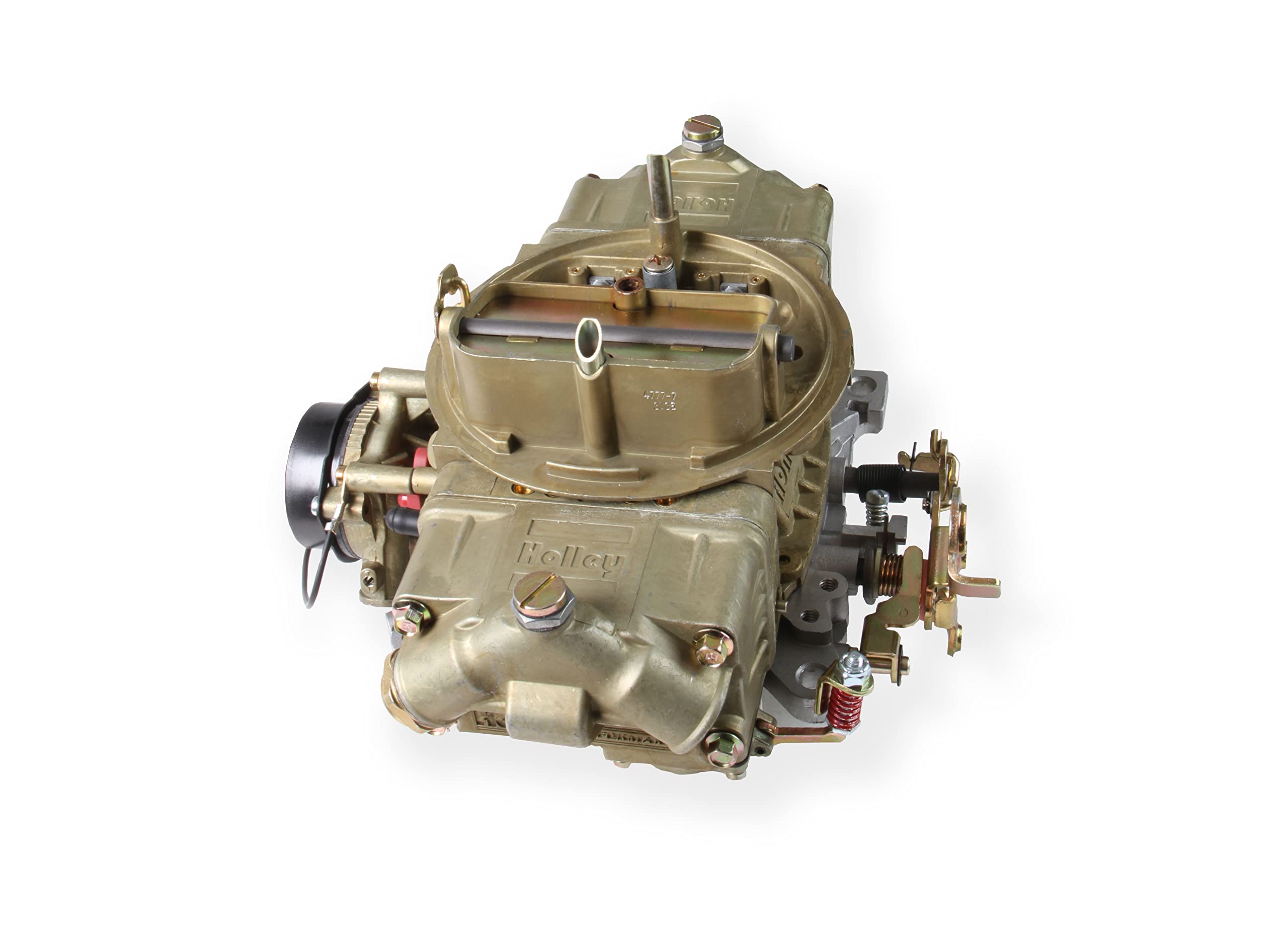 Holley Mdl 4150 mechanical secondaries for consistent power.