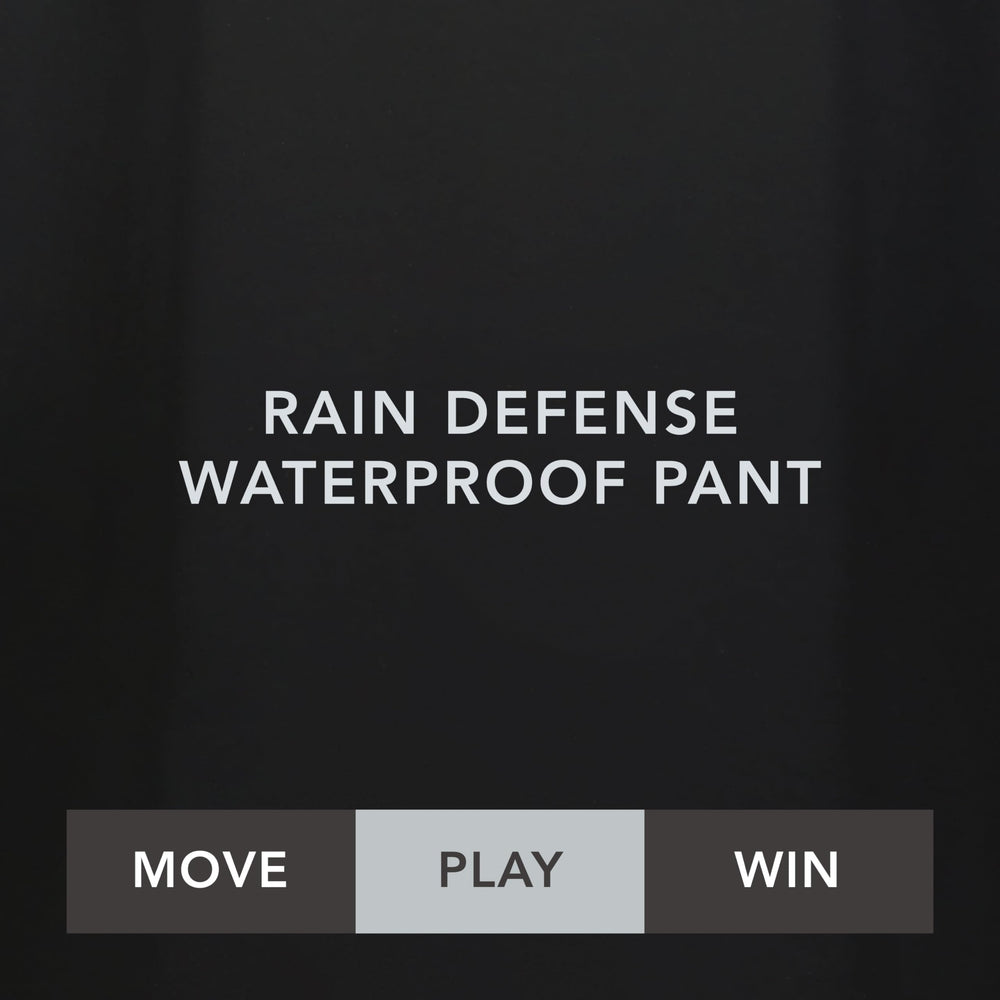 Holloway Rain Secure Waterproof Pant over-pant fit for wear over regular pants