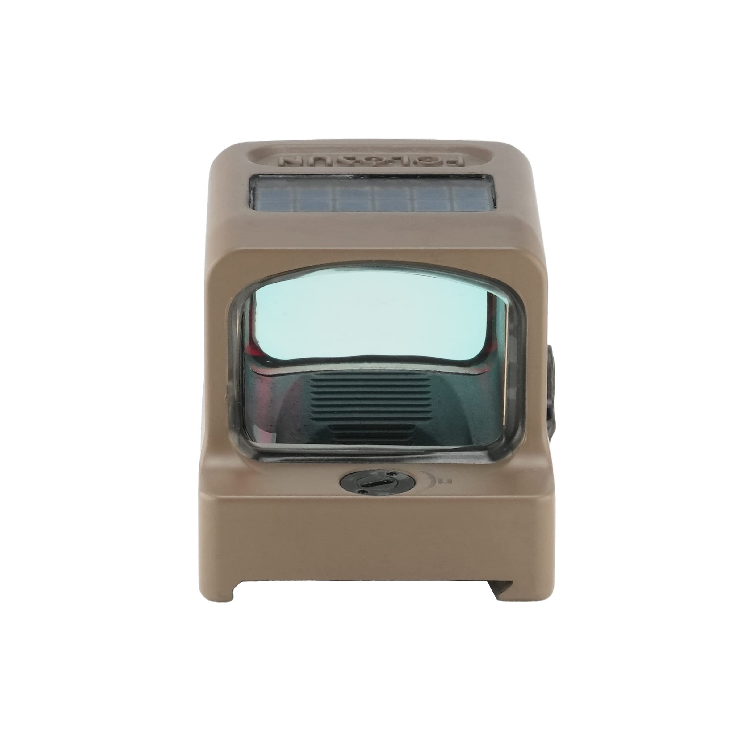HOLOSUN HE509T-RD X2 FDE displayed with Circle-Dot reticle options for versatile shooting.