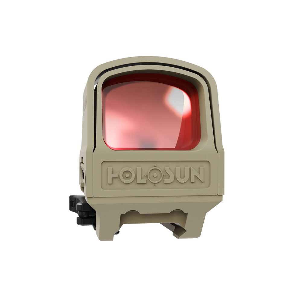 HOLOSUN HS510C-FDE-R Shake Awake feature keeps the sight ready with motion sensing.