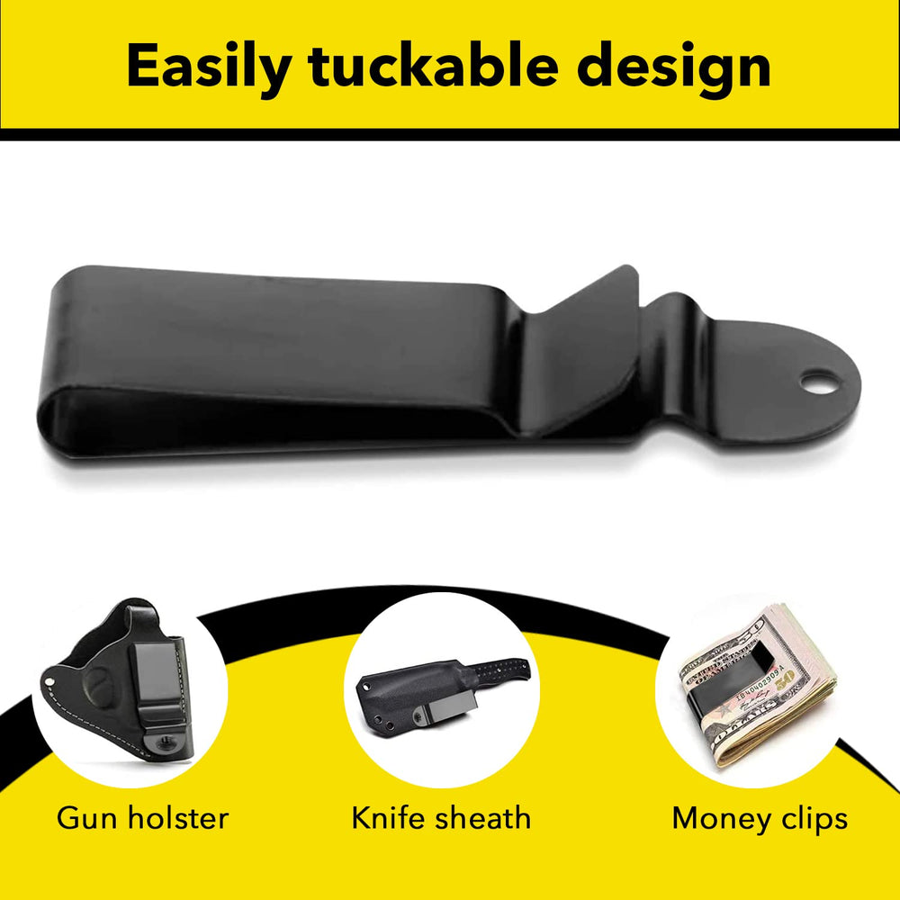 HolsterBuilder clip fast-draw action enables smooth reholstering.