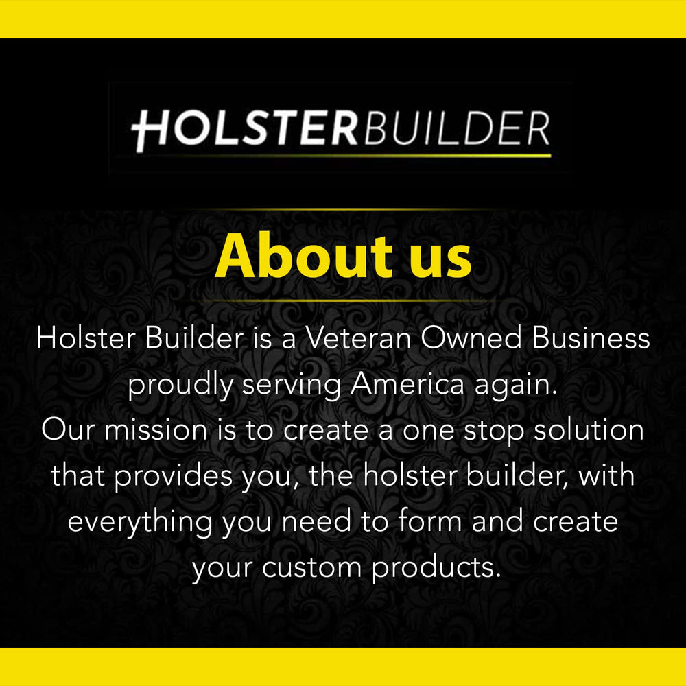 HolsterBuilder made in USA assembly highlights quality craftsmanship.