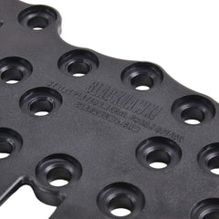 Holds holsters, rails, and carbon-fiber accessories secured