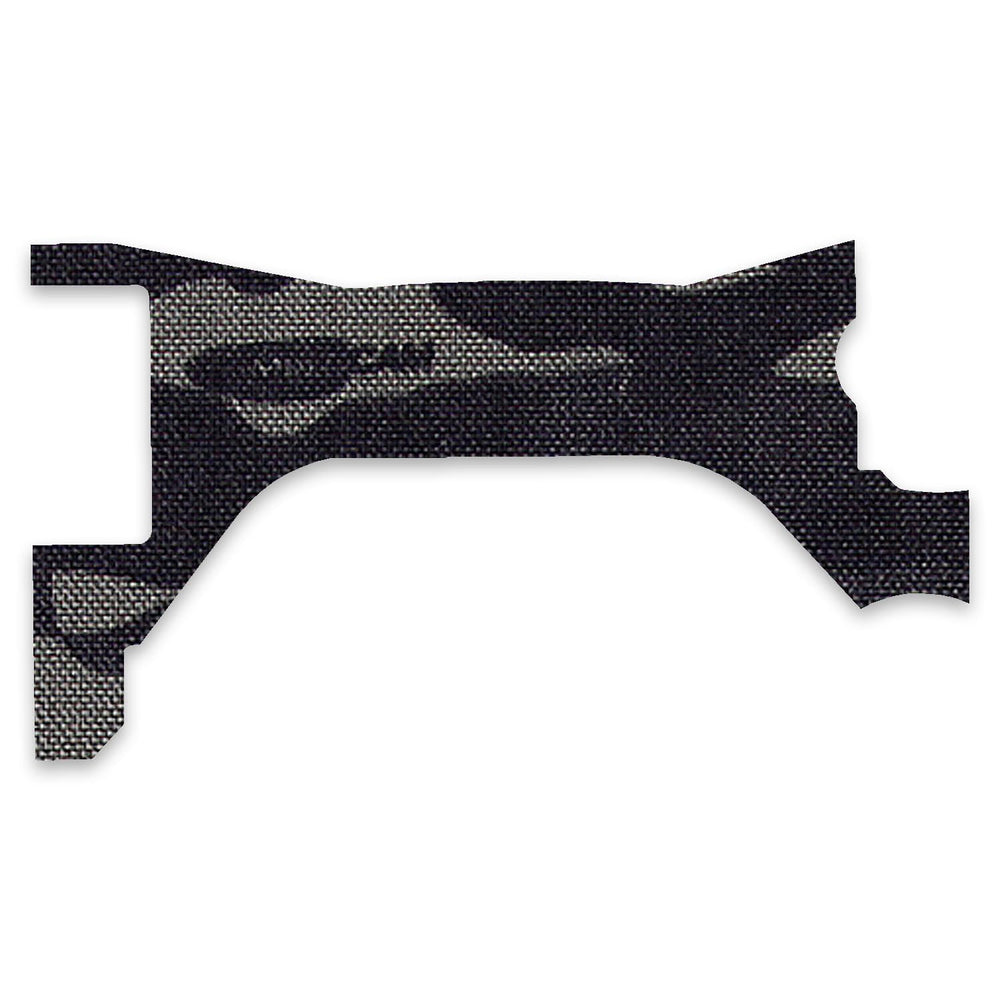 Cordura 500D fabric close-up showing rugged texture and abrasion resistance