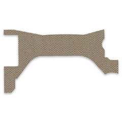 Close-up of Cordura 500D Desert Tan EDC Wrap for rugged durability.