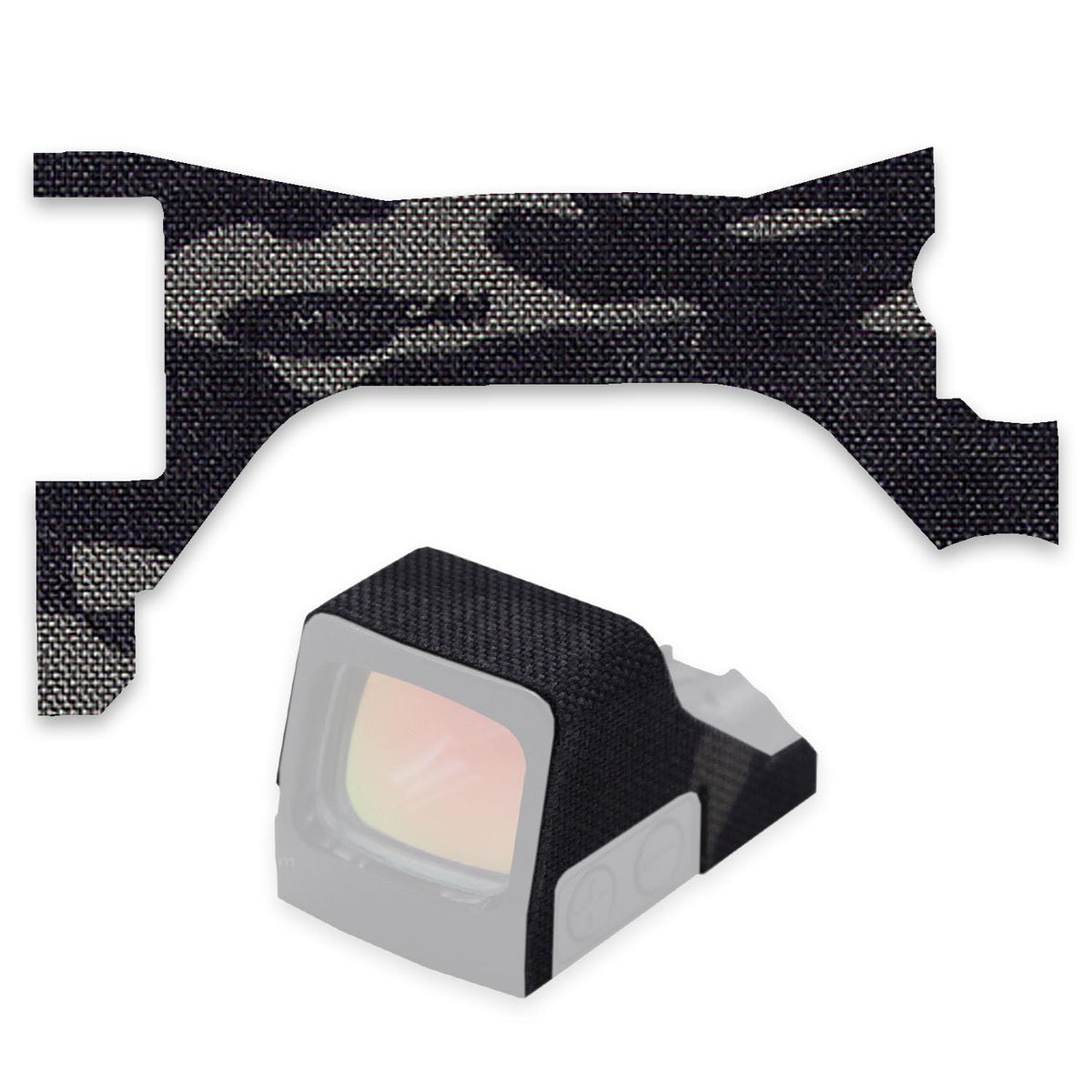HolsterSmith EDC wrap on Holosun 407K with Multicam Black, protective and low-profile