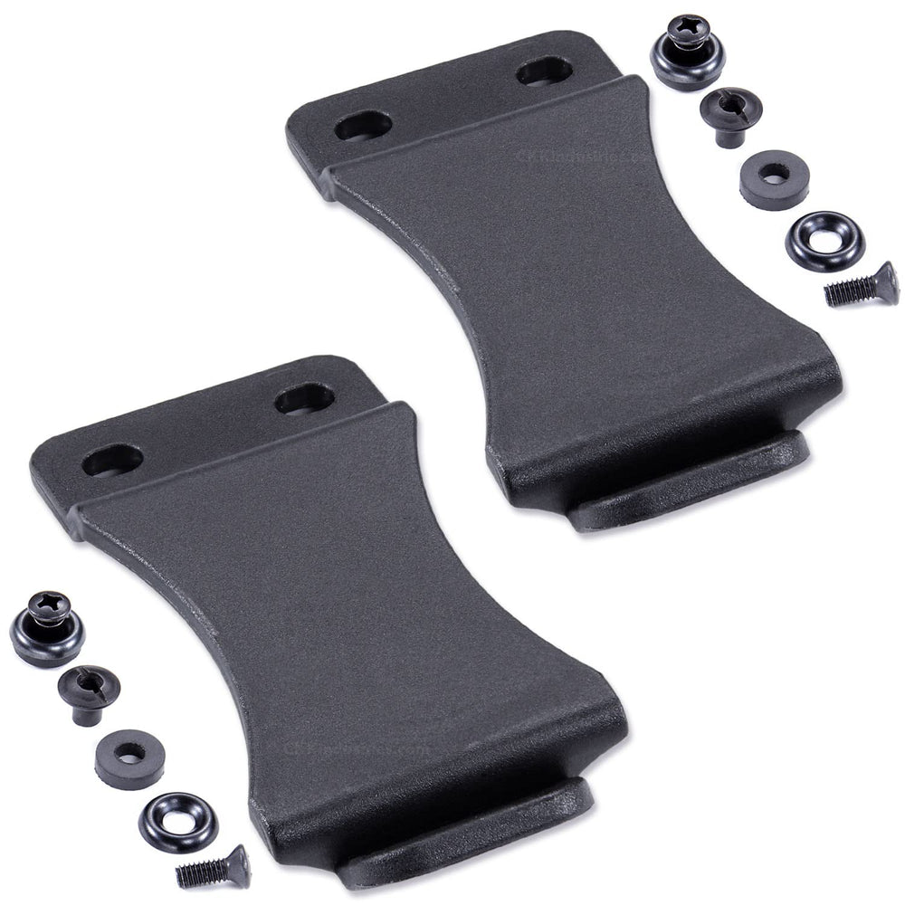 Holstex FOMI belt clip on a 1.75 inch belt for secure IWB carry