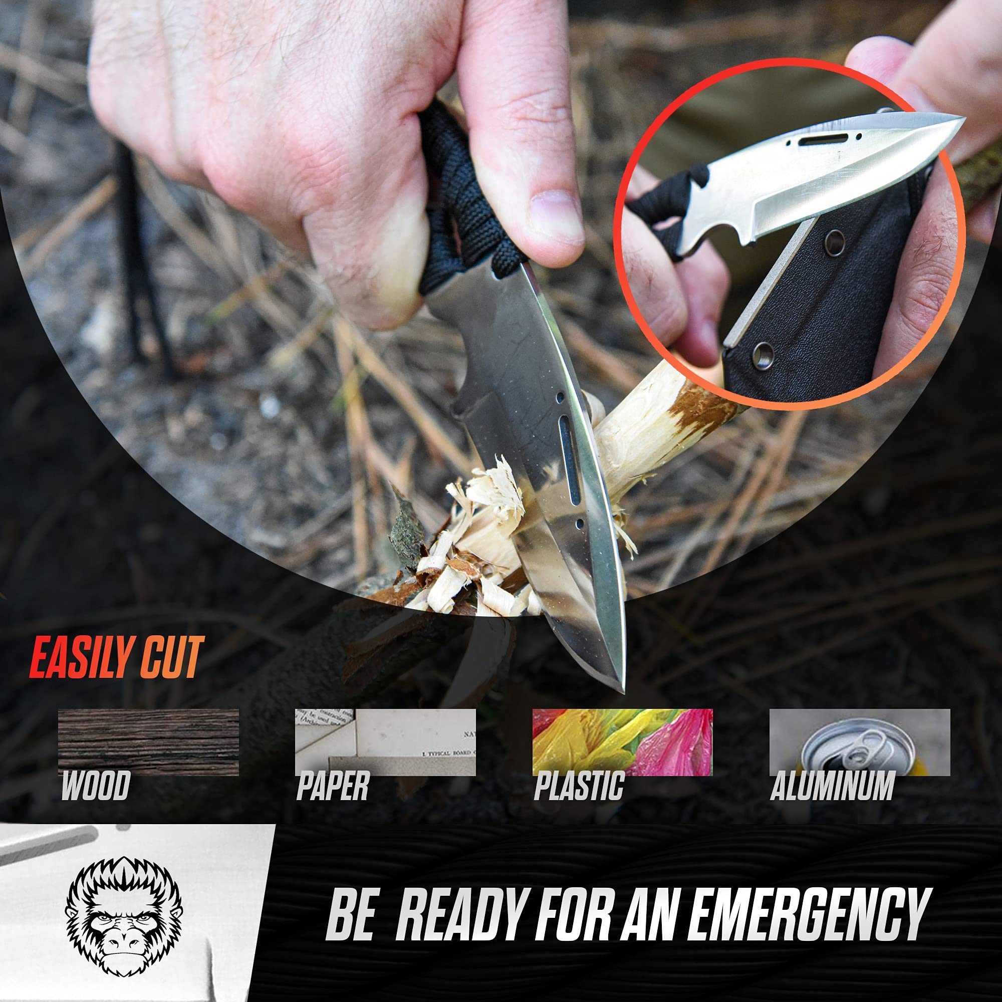 Holtzman's fire starter ready to spark fires in outdoor conditions