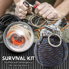 Compact emergency grenade kit by Holtzman's Gorilla Survival ready for glove box or pack