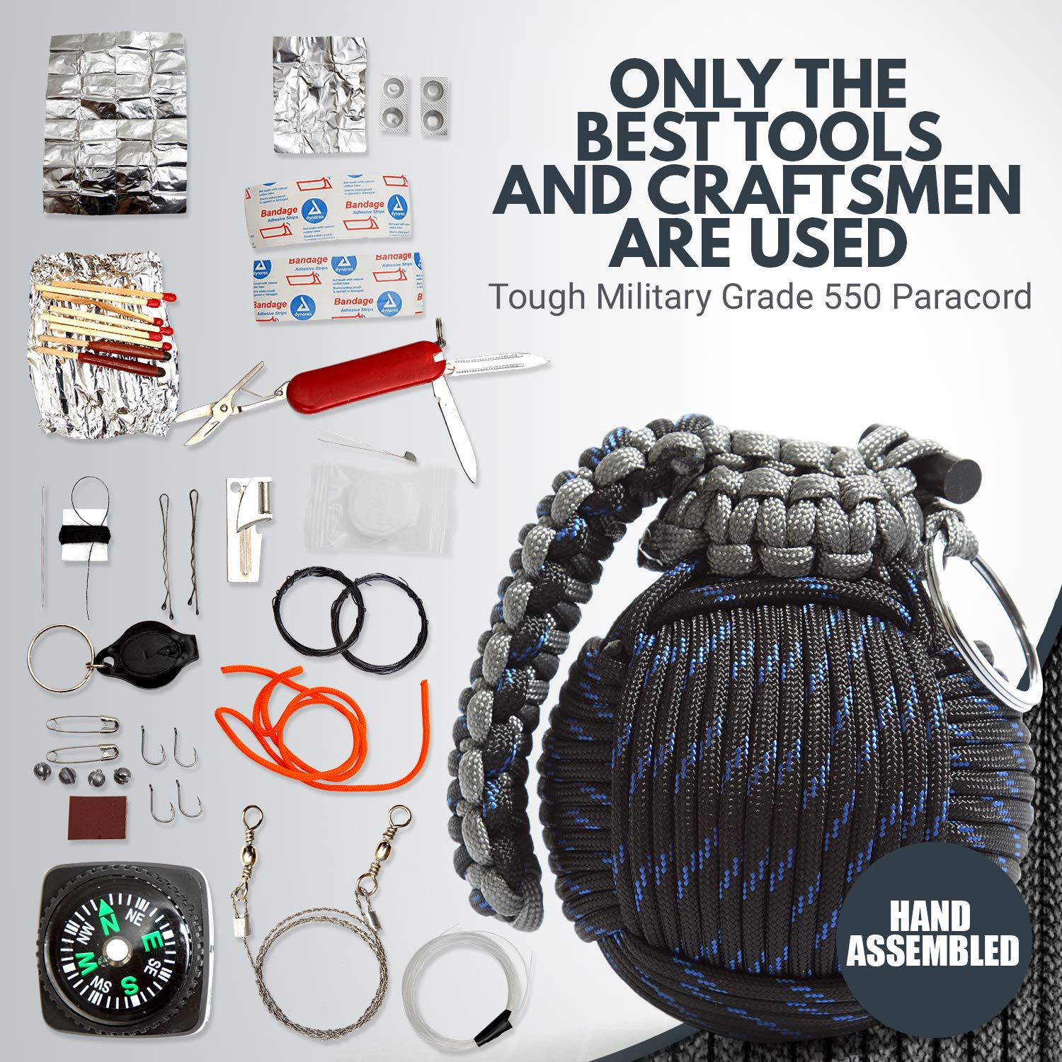 Fire starter tool showcased for quick campfire prep with Holtzman's grenade