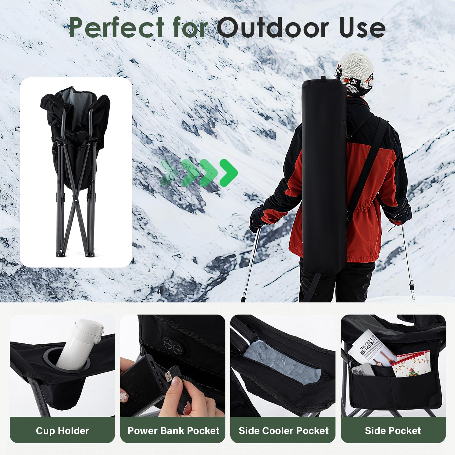 Homcosan 600D oxford fabric closeup emphasizes durability and breathable comfort for long days.