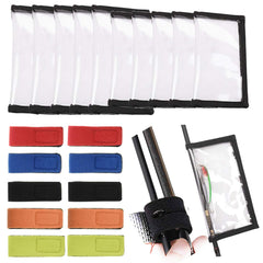 HomDeak lure wraps set showing two sizes in clear PVC