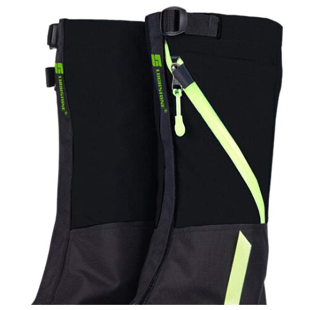 HomDSim durable nylon gaiters resist tears during rugged treks.