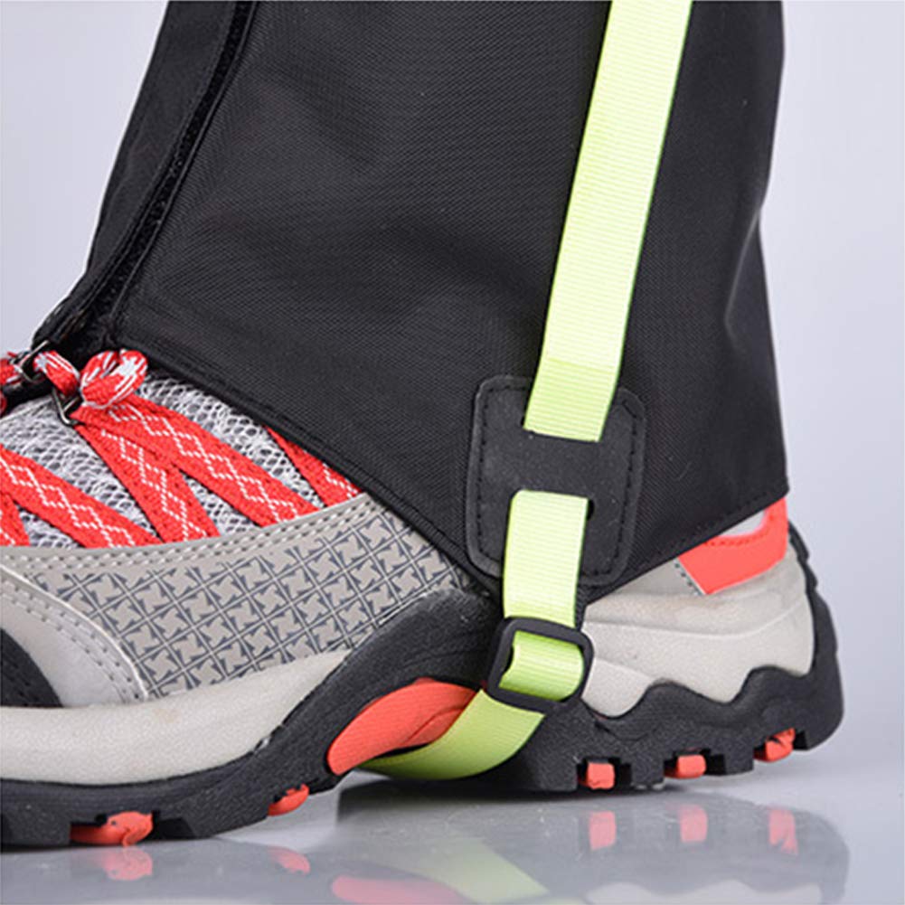 HomDSim compact gaiters fit easily in a backpack for on-the-go protection.