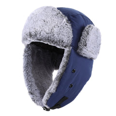 Home Prefer trapper hat with integrated face mask for full coverage