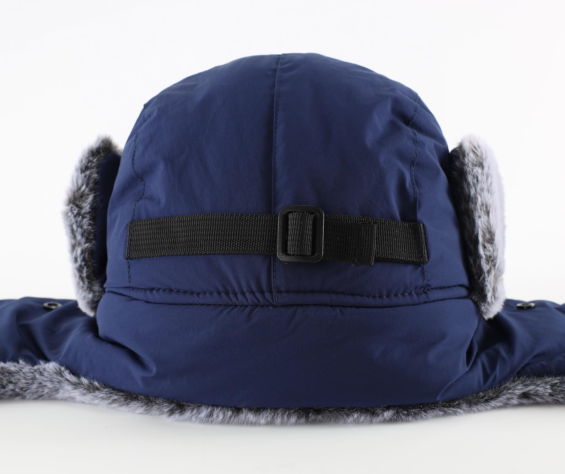Home Prefer navy blue trapper hat, US Alpha, one-size, versatile winter headwear