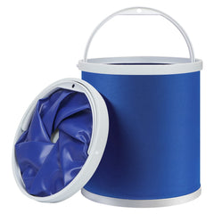 Blue Homelove 11L collapsible bucket open