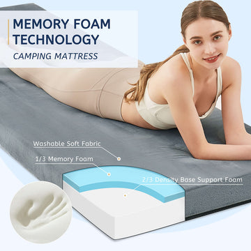 HomeMate camping mattress waterproof cover protects gear during outdoors