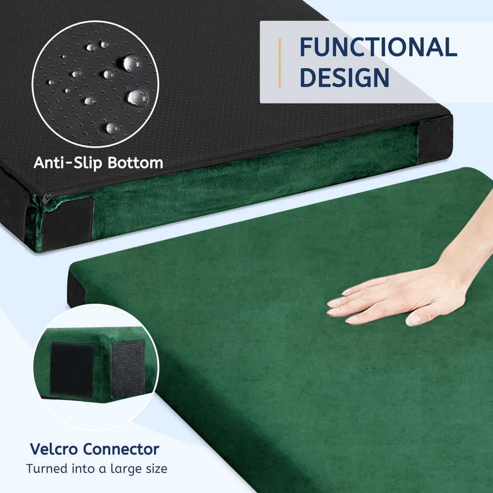 Homemate portable travel bag keeps rolled cot mat protected.