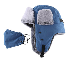 Home Prefer trapper hat ear flaps folded demonstrate added coverage.