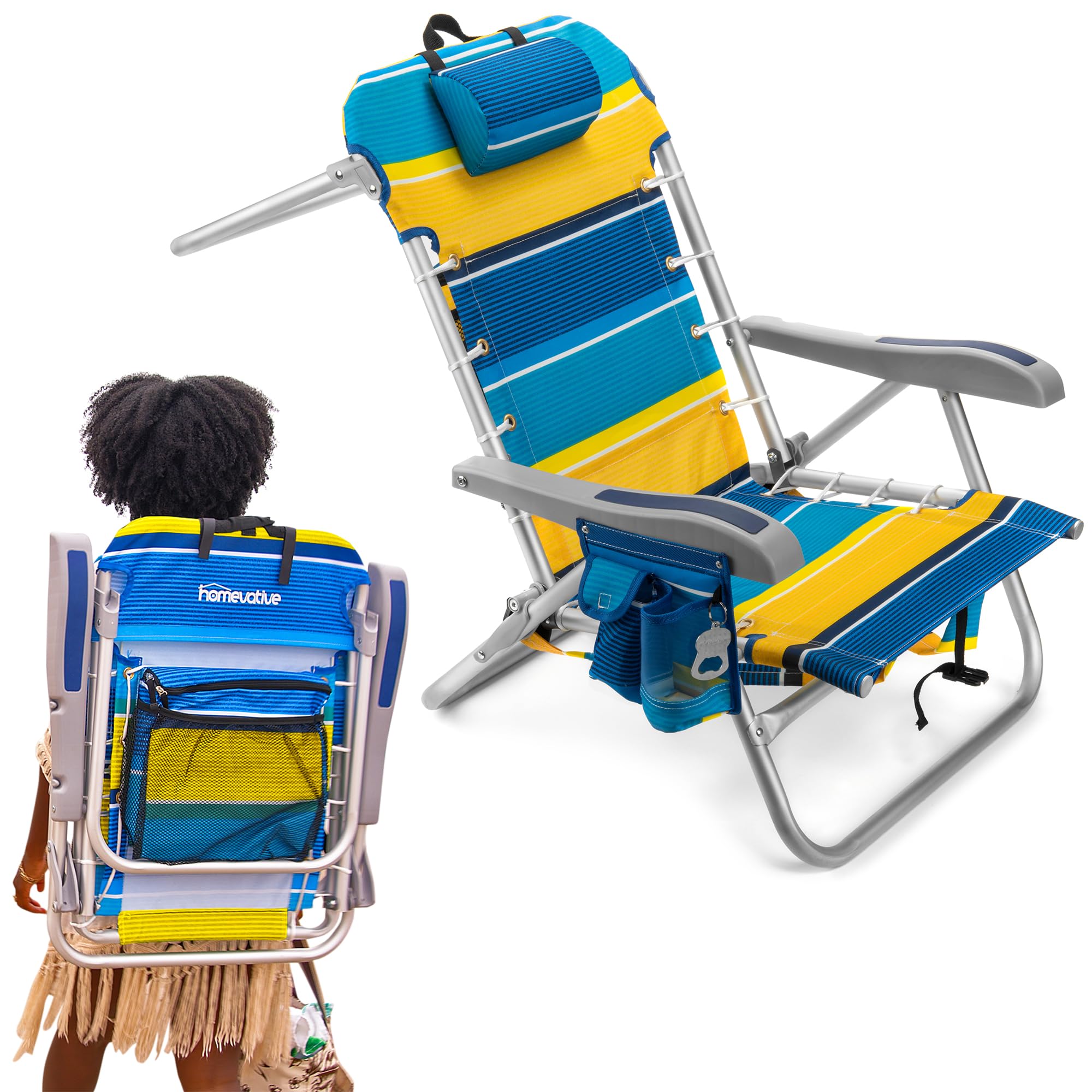 Homevative Cooler+ rear storage net for essentials within reach