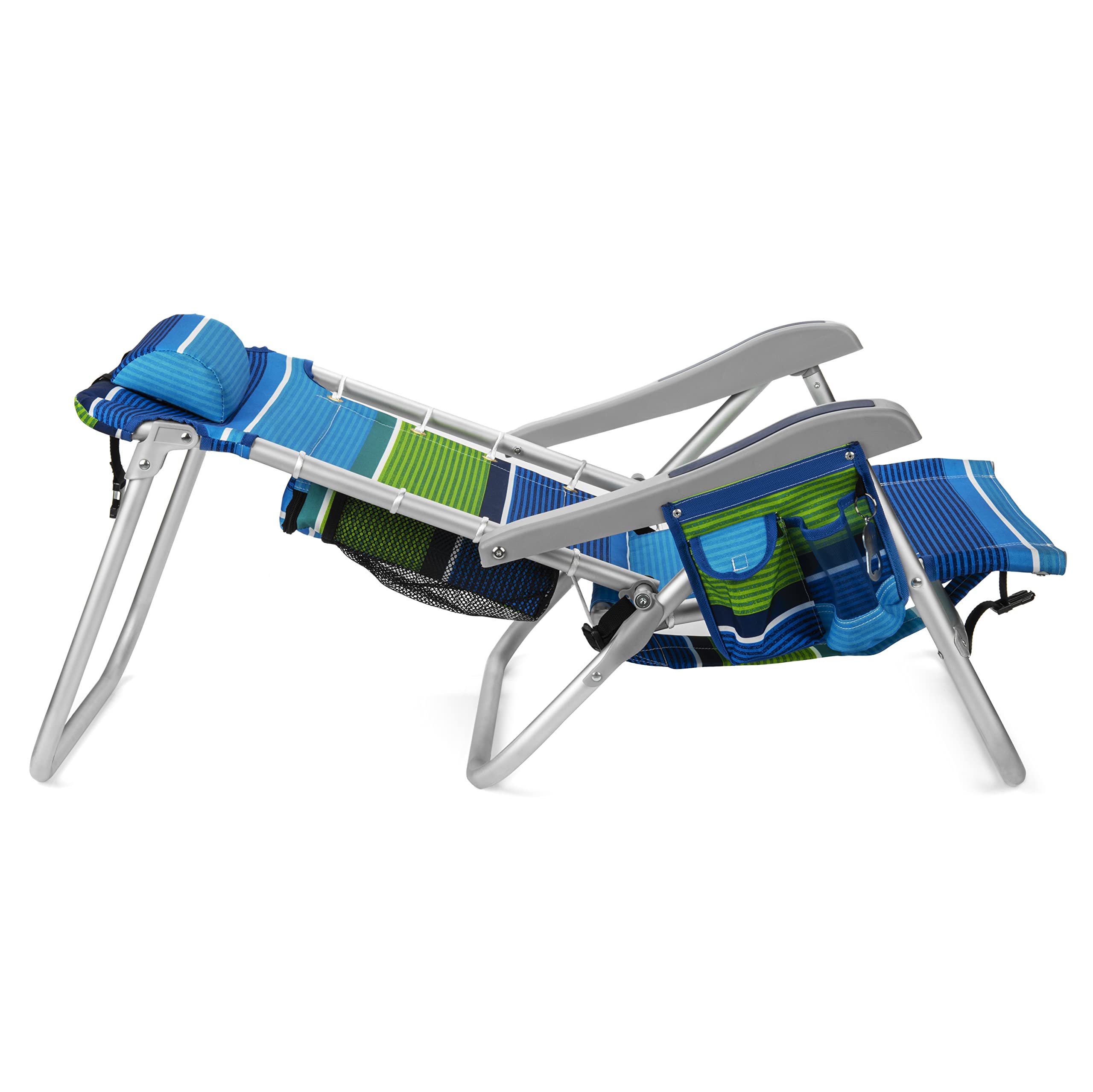 Side padding on Homevative chair, boosts comfort for hours outdoors.