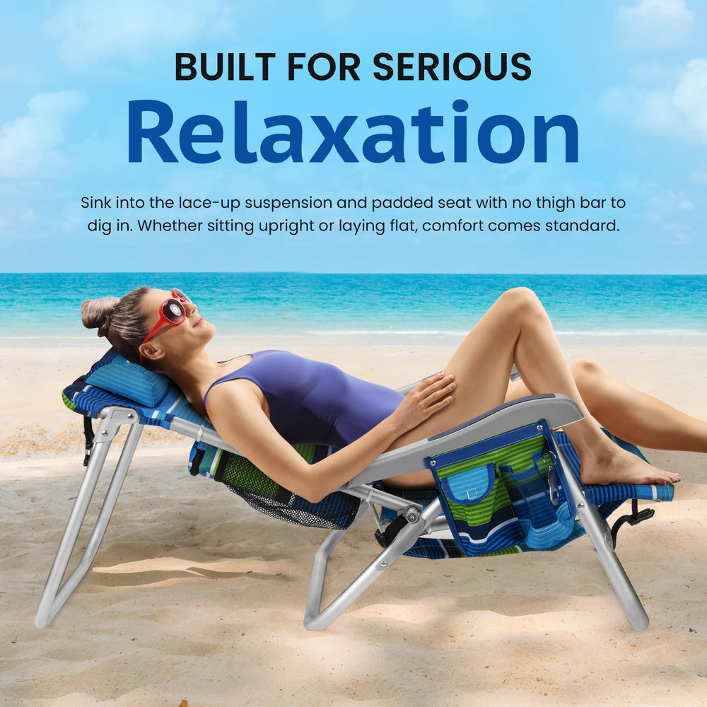 Towel bar in use on Homevative chair, supports easy lay back relaxation.