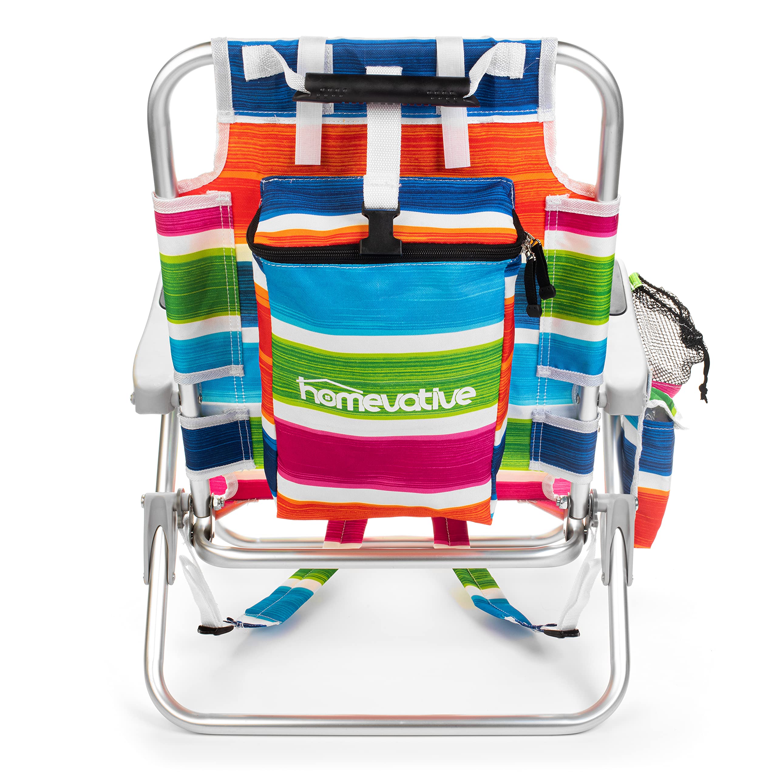 Homevative chair cup holder keeps drinks within reach.