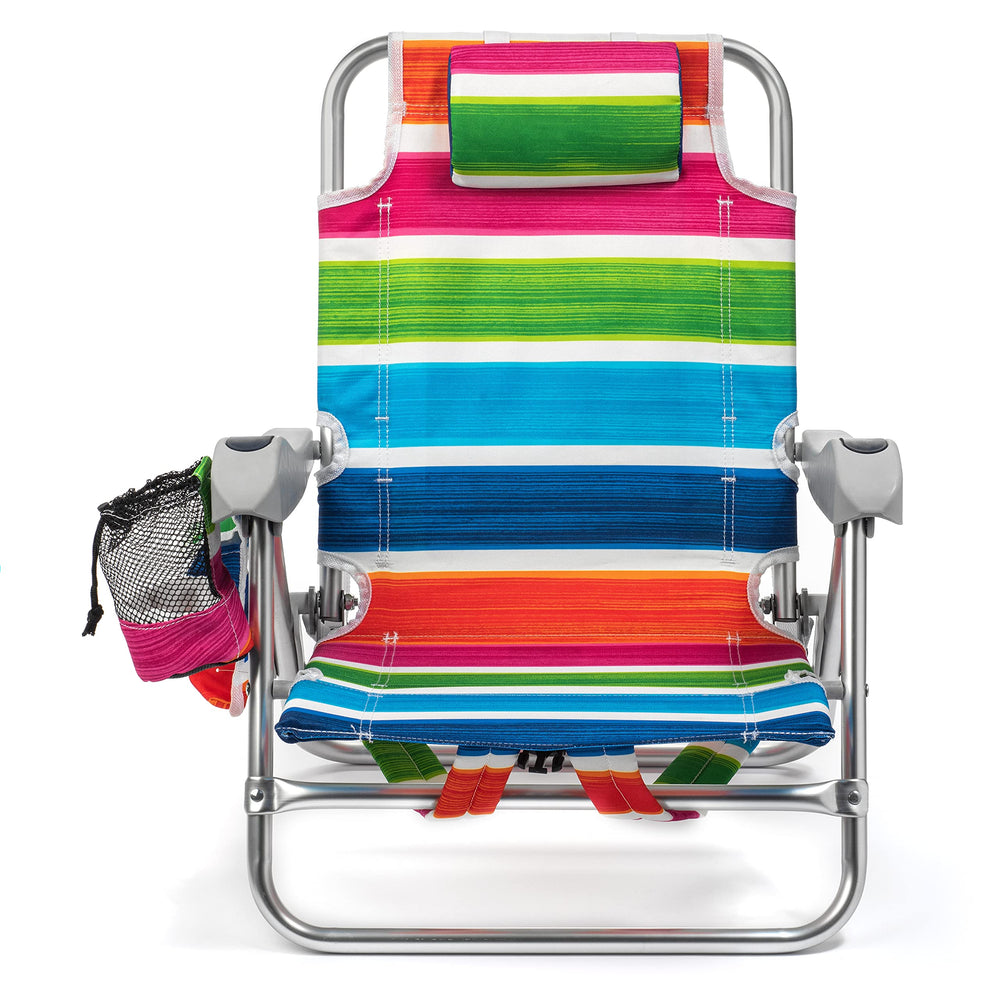 Lightweight aluminum frame of Homevative chair for easy carrying.