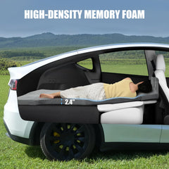 HOMEYA mattress uses 2.4 inch high-density foam for balanced softness and support.