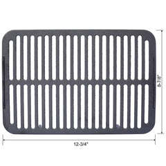 Homonova hibachi grill removable grate for easy cleanup after cooking